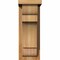 Ekena Millwork New Brighton Rough Sawn Corbel w/Backplate, Western Red Cedar, 6"W x 8"D x 16"H COR06X08X16NEB01RWR - alternate 3